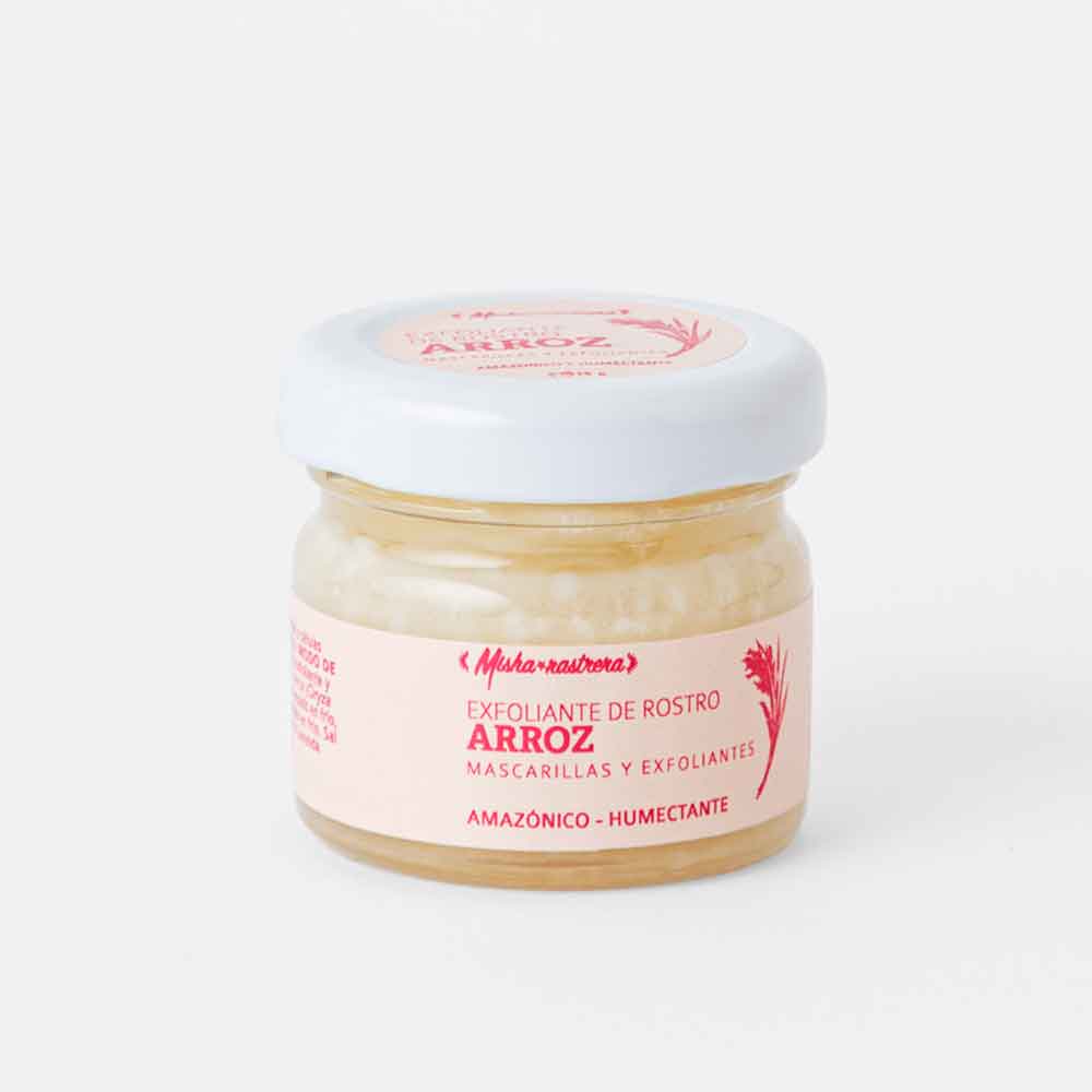 Exfoliante de arroz