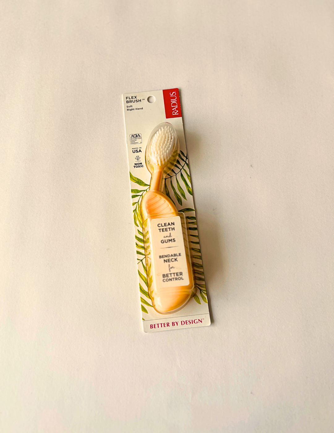 Cepillo de dientes Flex Brush amarillo - Adulto