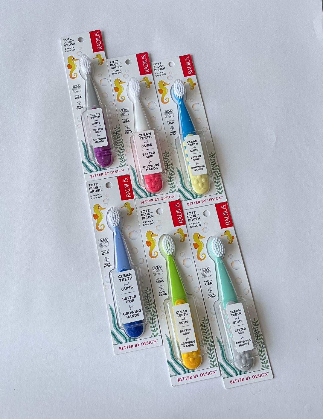 Cepillo dental Totz Plus Brush celeste - niño de 3 a 6 años