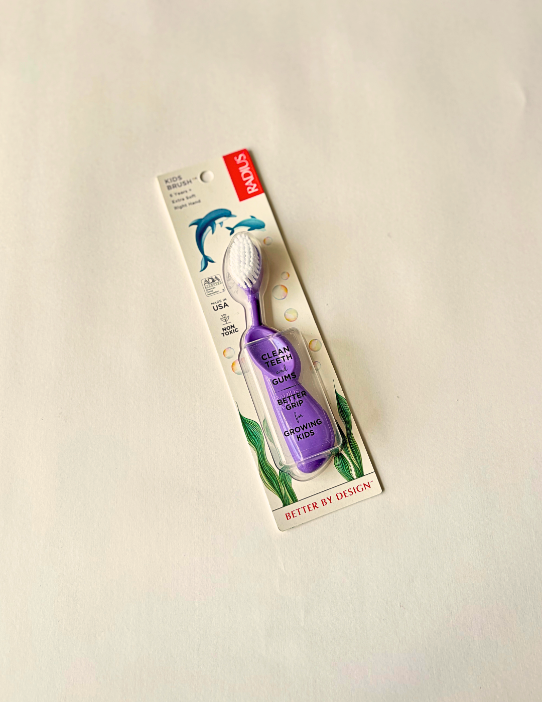 Cepillo dental Kids niño morado - 6 a 12 años