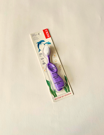Cepillo dental Kids niño morado - 6 a 12 años
