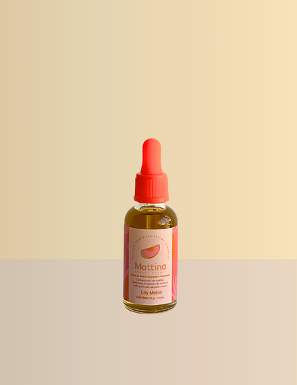 Serum facial limpiador e hidratante Lily melon - piel sensible o seca