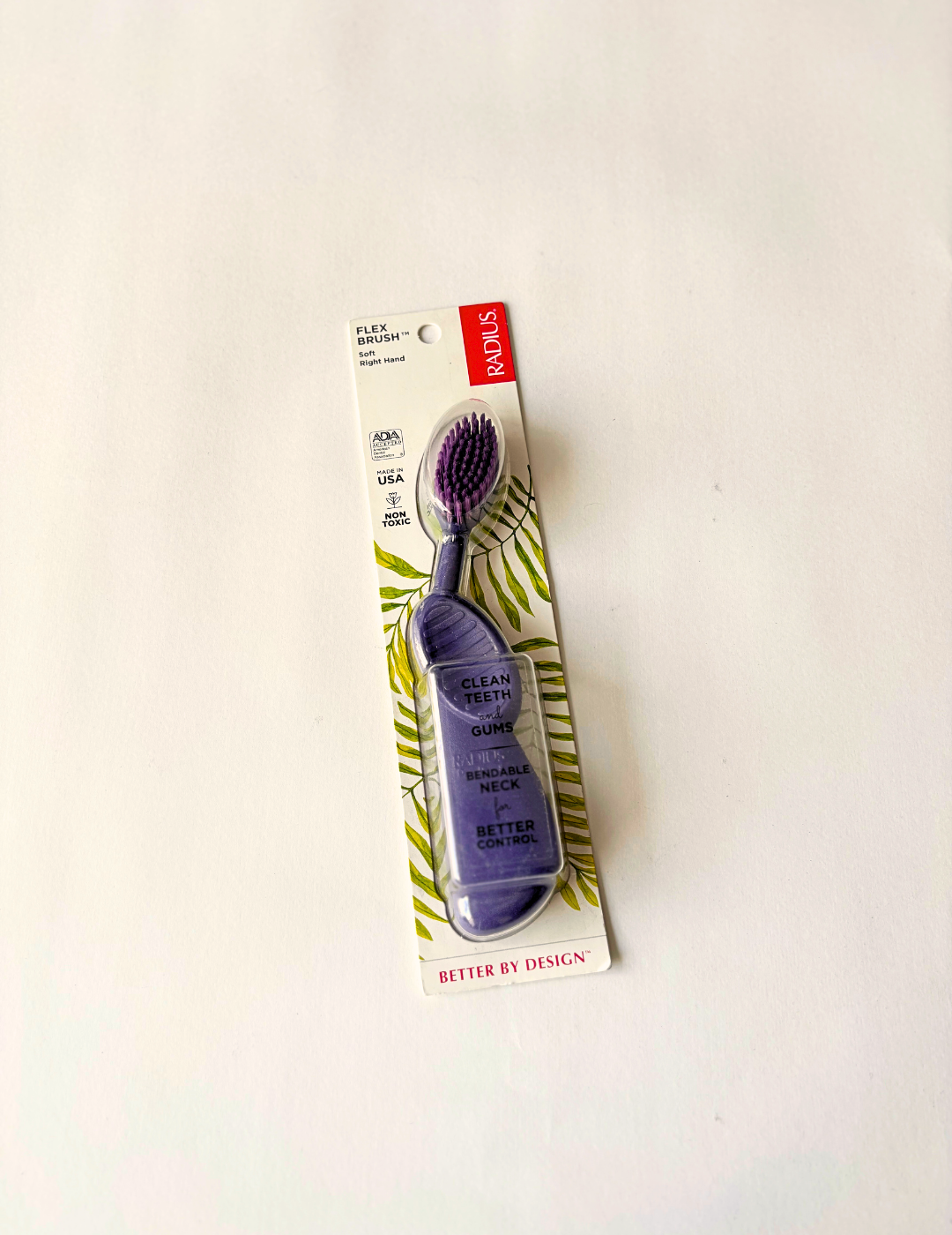 Cepillo de dientes Flex Brush morado - adulto