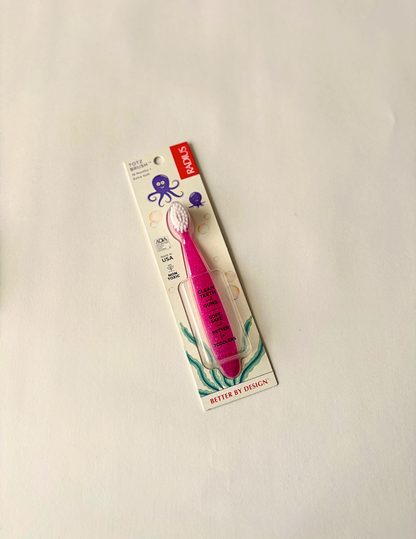 Cepillo Dental Bebés Totz Brush rosado - 18 meses a 3 años
