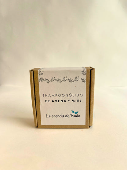 Shampoo solido - avena y miel