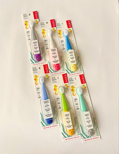 Cepillo dental Totz Plus Brush menta - niño de 3 a 6 años