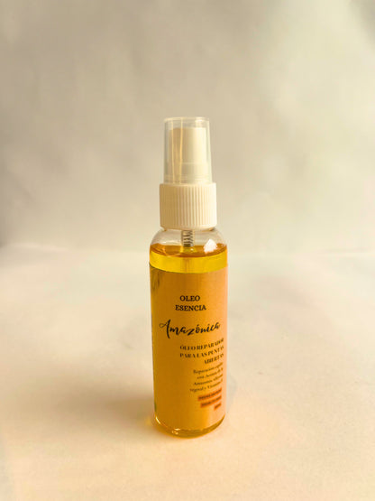Óleo esencia amazónica - cabello dañado