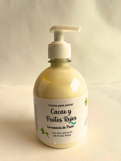 Crema para peinar - cacao y frutos rojos