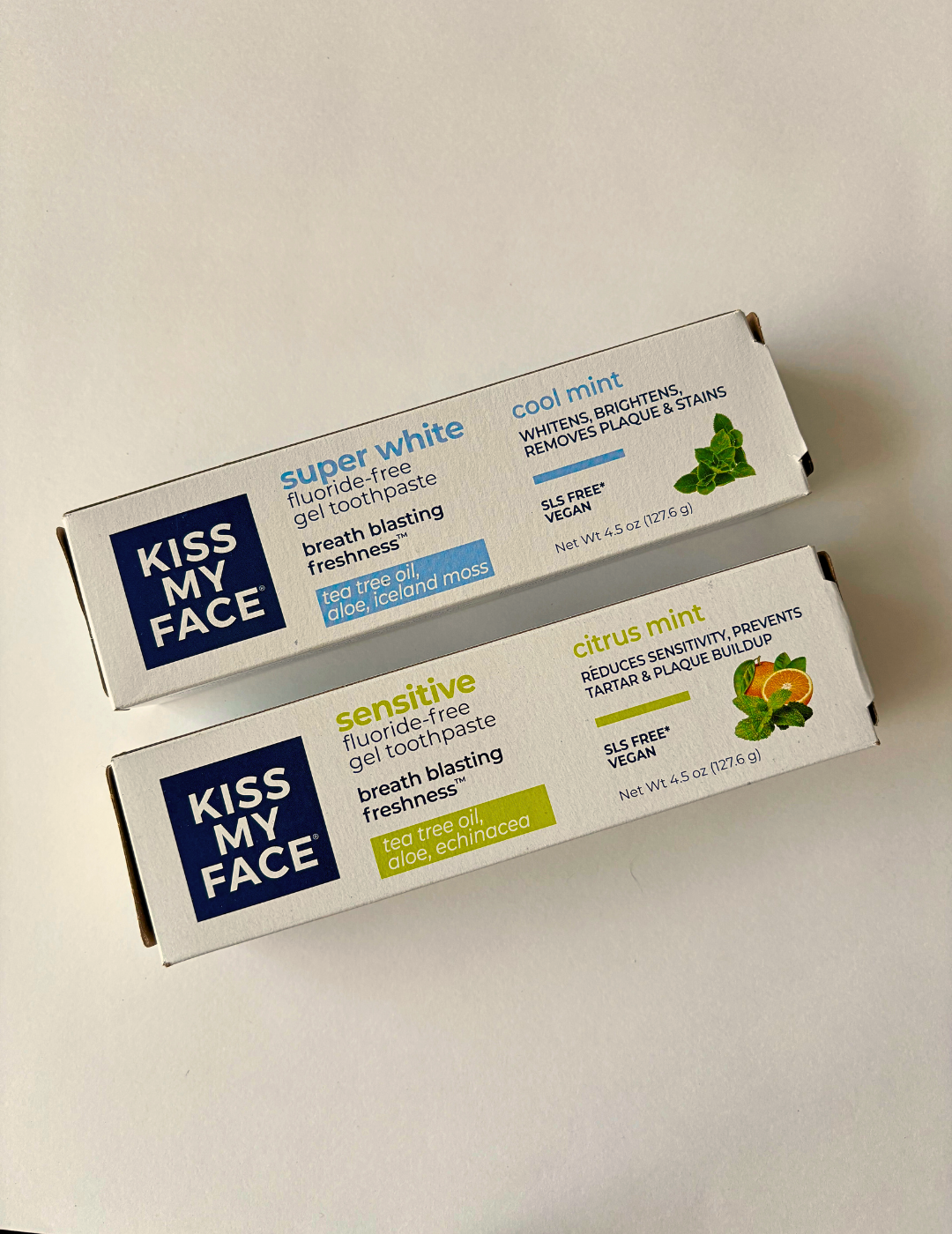 Pasta de dientes citrus mint - libre de fluor 100% natural