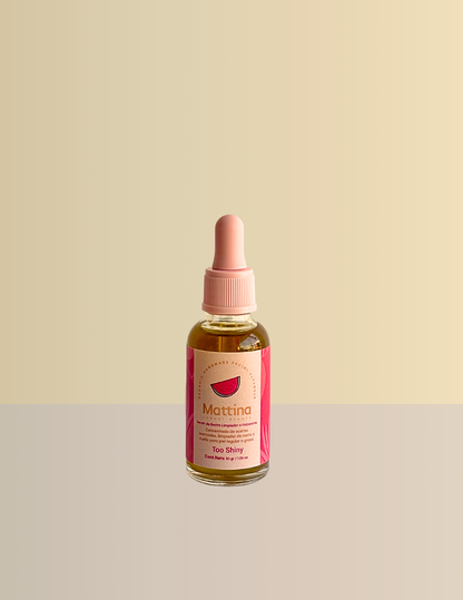 Serum facial limpiador e hidratante Too shiny - piel regular a grasa