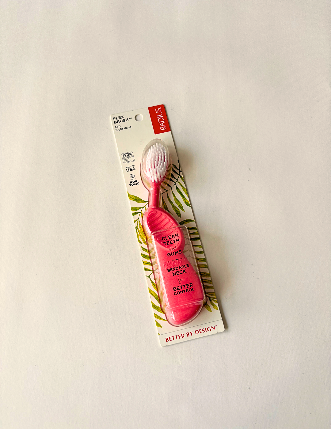 Cepillo de dientes Flex Brush rojo - adulto