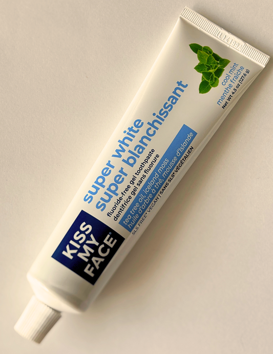 Pasta de dientes whitening cool mint  - libre de fluor 100% natural