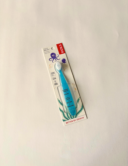 Cepillo Dental Bebés Totz Brush celeste - 18 meses a 3 años