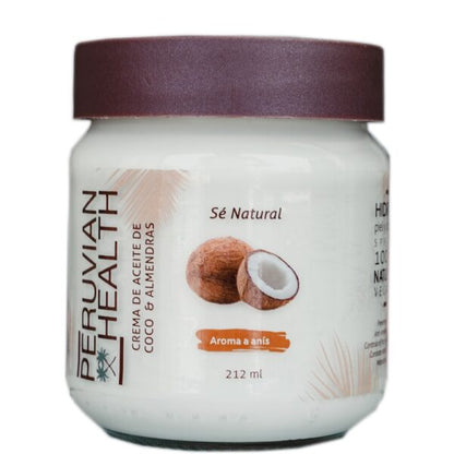 Crema de Aceite de Coco & Almendras