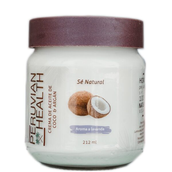 Crema de Aceite de Coco & Argán