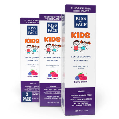 Pasta de dientes kids - Berry Smart Gel libre de flúor