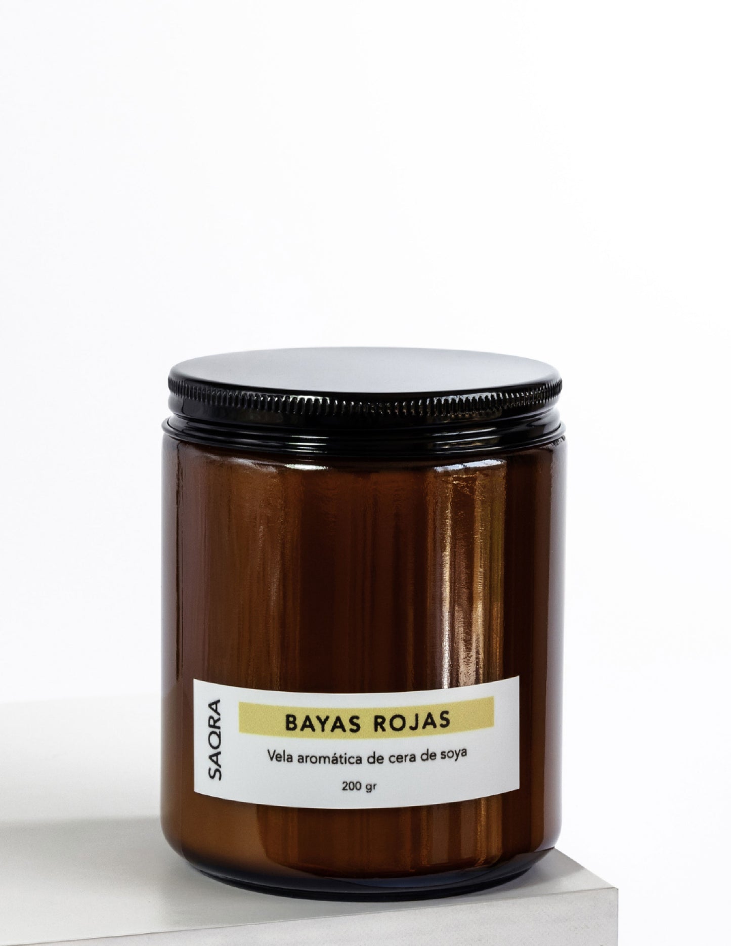 Vela de cera de soya – Bayas rojas