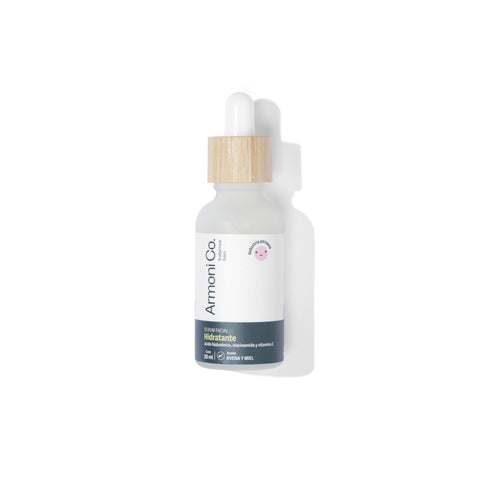 Sérum Facial Hidratante & Antioxidante – Ácido Hialurónico + Niacinamida