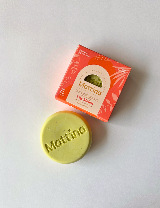 Jabón de rostro Lily Melon - piel regular a seca