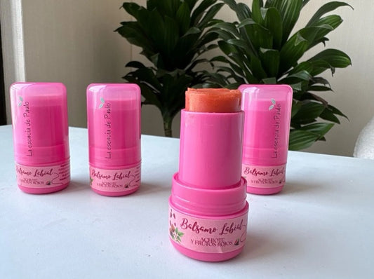 Bálsamo labial - Achiote y frutos rojos