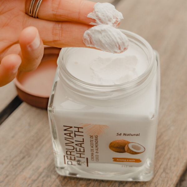 Crema de Aceite de Coco & Almendras