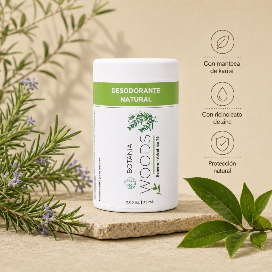 Desodorante Natural (protección fuerte) - Woods