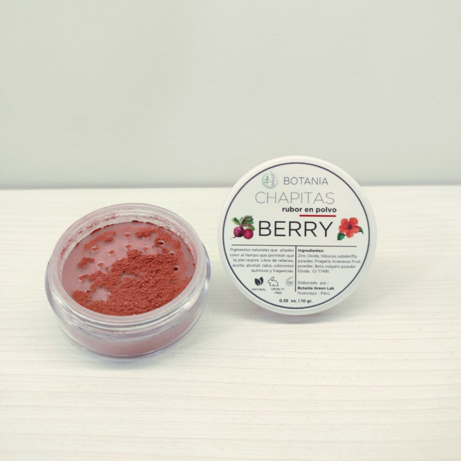 Chapitas en polvo - Berry